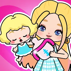 Взлом Aha World: Baby Care (Аха Ворлд)  [МОД Бесконечные деньги] - последняя версия apk на Андроид