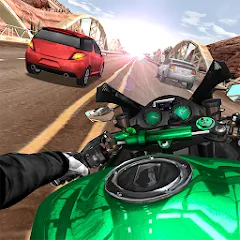 Взлом Moto Rider In Traffic (Мото Райдер в Трафике)  [МОД Unlimited Money] - последняя версия apk на Андроид