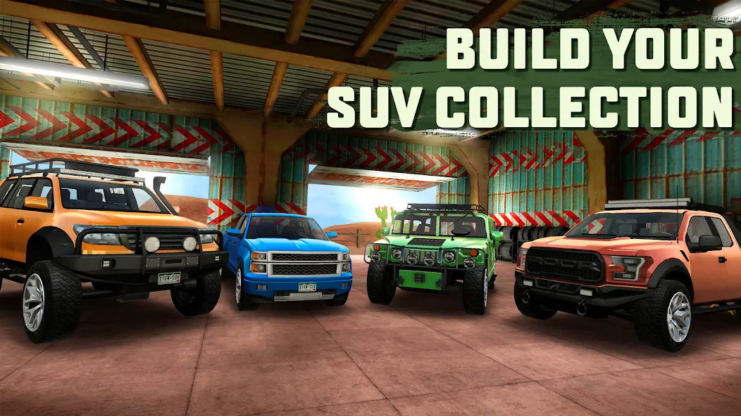 Extreme SUV Driving Simulator (Экстримный симулятор вождения внедорожников)  [МОД Много монет] Screenshot 4