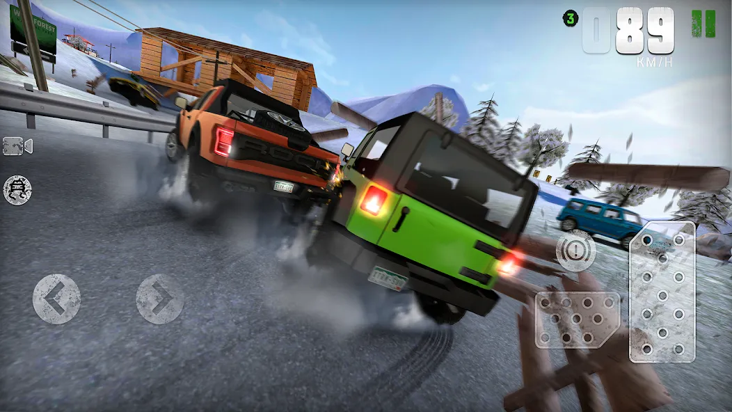 Extreme SUV Driving Simulator (Экстримный симулятор вождения внедорожников)  [МОД Много монет] Screenshot 5