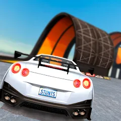 Взлом Car Stunt Races: Mega Ramps (Кар Стант Рейсы)  [МОД Много монет] - стабильная версия apk на Андроид