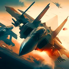 Взлом Aircraft Strike: Jet Fighter  [МОД Бесконечные деньги] - полная версия apk на Андроид