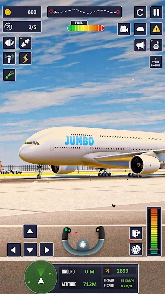 Airplane Game Flight Simulator  [МОД Меню] Screenshot 4