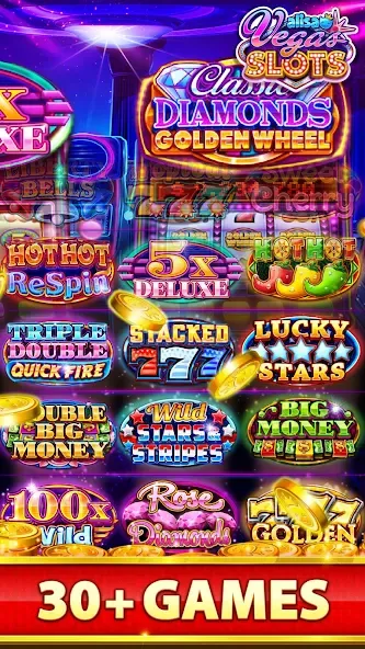 VEGAS Slots by Alisa – Free Fu (Вегас Слоты от Алисы)  [МОД Unlimited Money] Screenshot 3