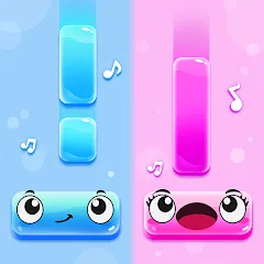 Скачать взломанную Duet Tiles: Dual Vocal Music (Дуэт Тайлз)  [МОД Много денег] - полная версия apk на Андроид