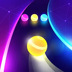 Скачать взлом Dancing Road: Color Ball Run! (Дансинг Роад)  [МОД Menu] - последняя версия apk на Андроид