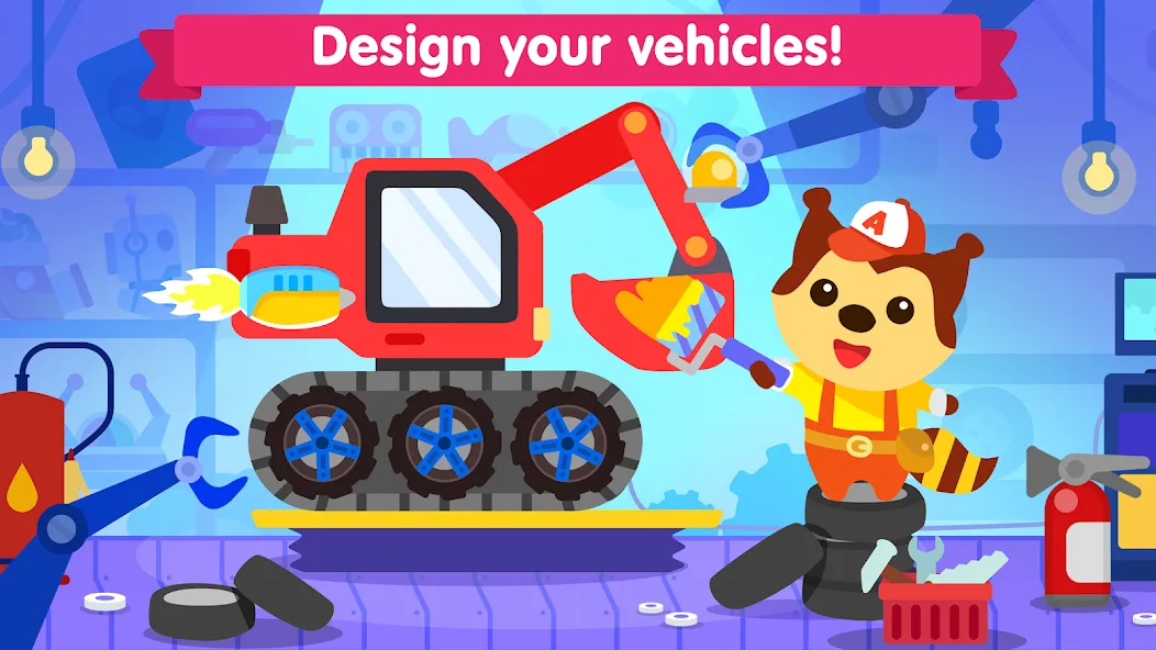 Car games for toddlers & kids  [МОД Бесконечные деньги] Screenshot 1