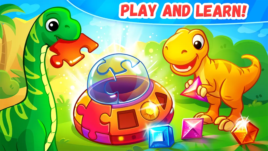 Dinosaur games for kids age 2  [МОД Unlocked] Screenshot 2