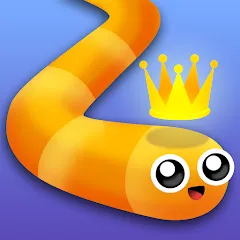 Взломанная Snake.io - Fun Snake .io Games  [МОД Бесконечные монеты] - последняя версия apk на Андроид