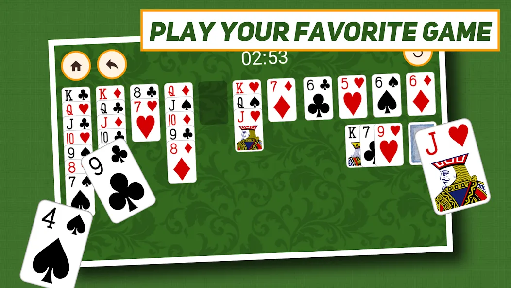 Klondike Solitaire: Classic  [МОД Mega Pack] Screenshot 5