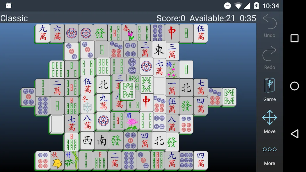 Mahjongg Builder  [МОД Бесконечные монеты] Screenshot 2