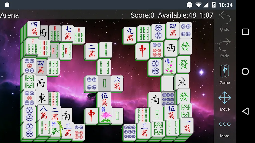 Mahjongg Builder  [МОД Бесконечные монеты] Screenshot 3