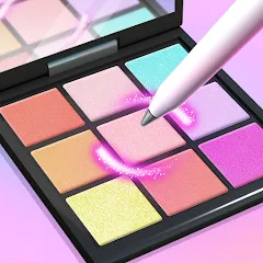 Взломанная Makeup Kit - Color Mixing  [МОД Бесконечные монеты] - стабильная версия apk на Андроид