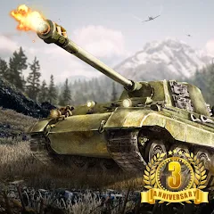 Взломанная Tank Warfare: PvP Battle Game (Танковое сражение)  [МОД Бесконечные деньги] - стабильная версия apk на Андроид