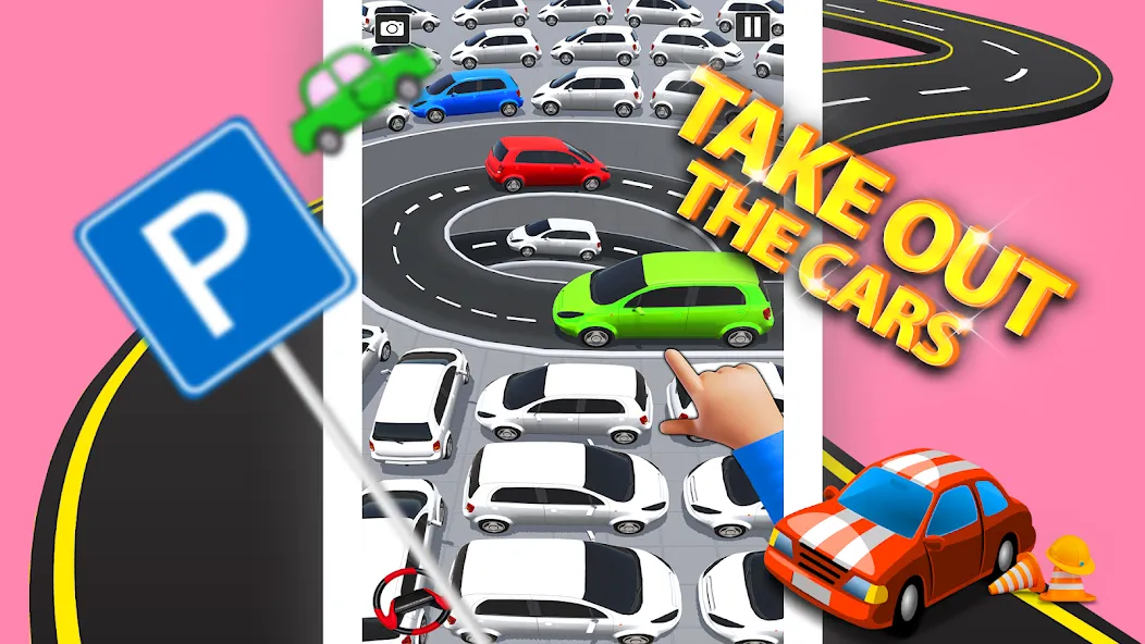 Park Master: Car Parking Jam (Парк Мастер)  [МОД Бесконечные монеты] Screenshot 3