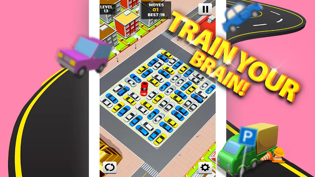 Park Master: Car Parking Jam (Парк Мастер)  [МОД Бесконечные монеты] Screenshot 4