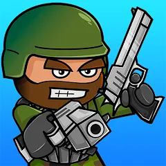 Скачать взломанную Mini Militia - War.io (Мини Милития)  [МОД Бесконечные деньги] - полная версия apk на Андроид