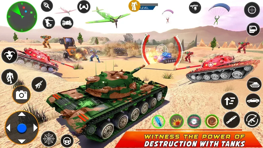 Army Bus Robot Car Game 3d  [МОД Mega Pack] Screenshot 3