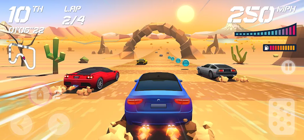 Horizon Chase – Arcade Racing (Хорайзон Чейс)  [МОД Menu] Screenshot 5