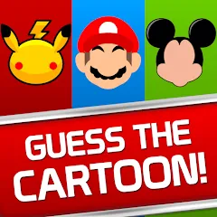 Взлом Guess the Cartoon Character (Догадайтесь кто из мультяшного персонажа)  [МОД Меню] - полная версия apk на Андроид