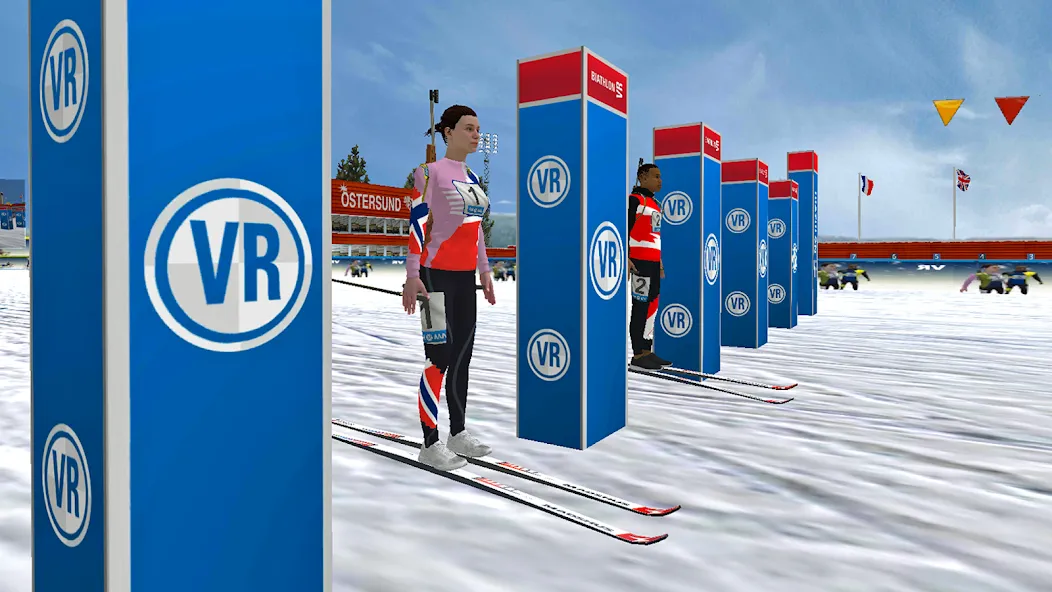 Biathlon VR (Биатлон )  [МОД Много денег] Screenshot 1