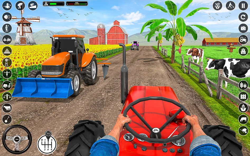 Tractor Farming: Tractor Games (Тракторное хозяйство)  [МОД Unlocked] Screenshot 1