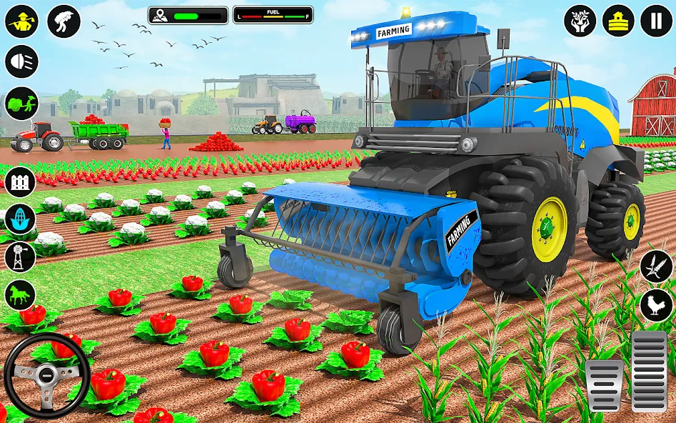 Tractor Farming: Tractor Games (Тракторное хозяйство)  [МОД Unlocked] Screenshot 2