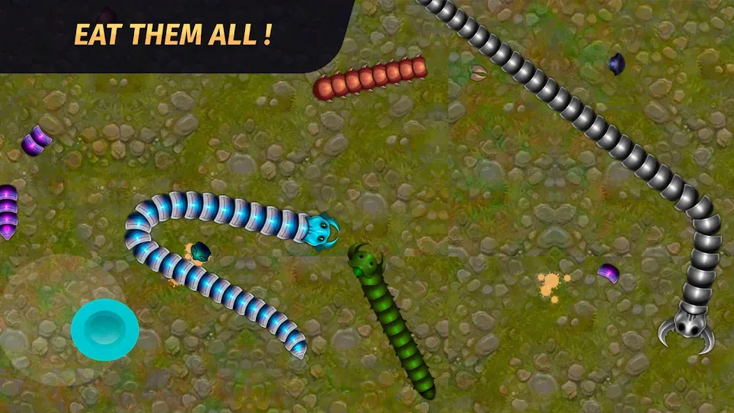 Worm.io - Gusanos Battle  [МОД Меню] Screenshot 5