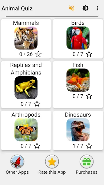 Animals Quiz Learn All Mammals  [МОД Много монет] Screenshot 3