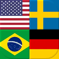 Взломанная Flags of All World Countries  [МОД Unlimited Money] - последняя версия apk на Андроид