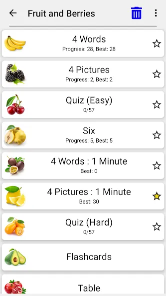 Fruit and Vegetables - Quiz  [МОД Бесконечные монеты] Screenshot 5