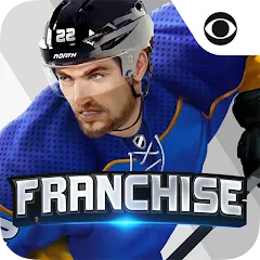 Взлом Franchise Hockey 2024 (Франшиз Хоккей 2019)  [МОД Много монет] - последняя версия apk на Андроид