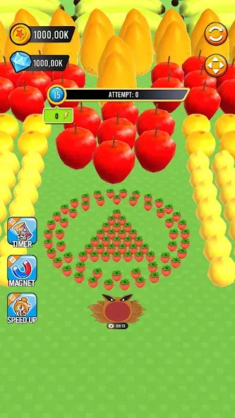 Fruit hole: Black hole (Фрут хол)  [МОД Бесконечные деньги] Screenshot 1