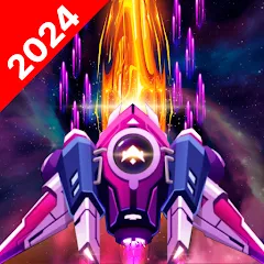 Взломанная Galaxy Attack - Space Shooter (Гэлэкси Атак)  [МОД Unlocked] - последняя версия apk на Андроид