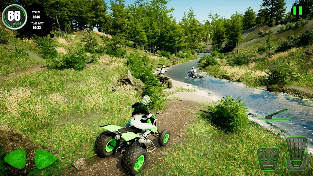 Atv Car Games Bike Offroad 4x4 (ЭиТиВи)  [МОД Unlimited Money] Screenshot 1