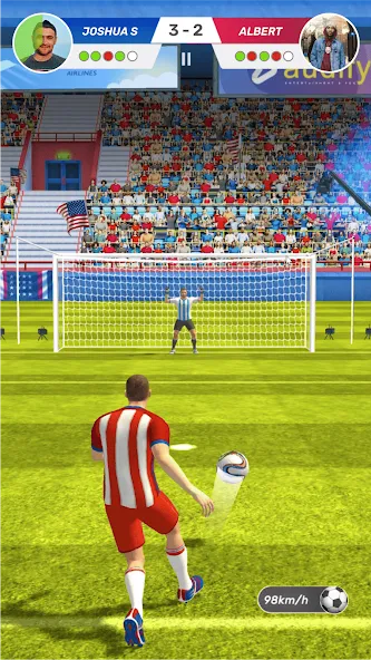 Football World - Real People (Футбол Ворлд)  [МОД Mega Pack] Screenshot 2