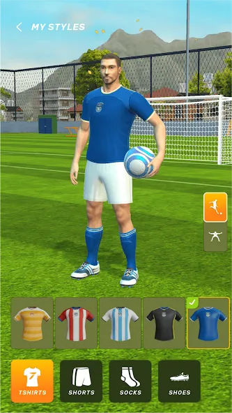 Football World - Real People (Футбол Ворлд)  [МОД Mega Pack] Screenshot 5