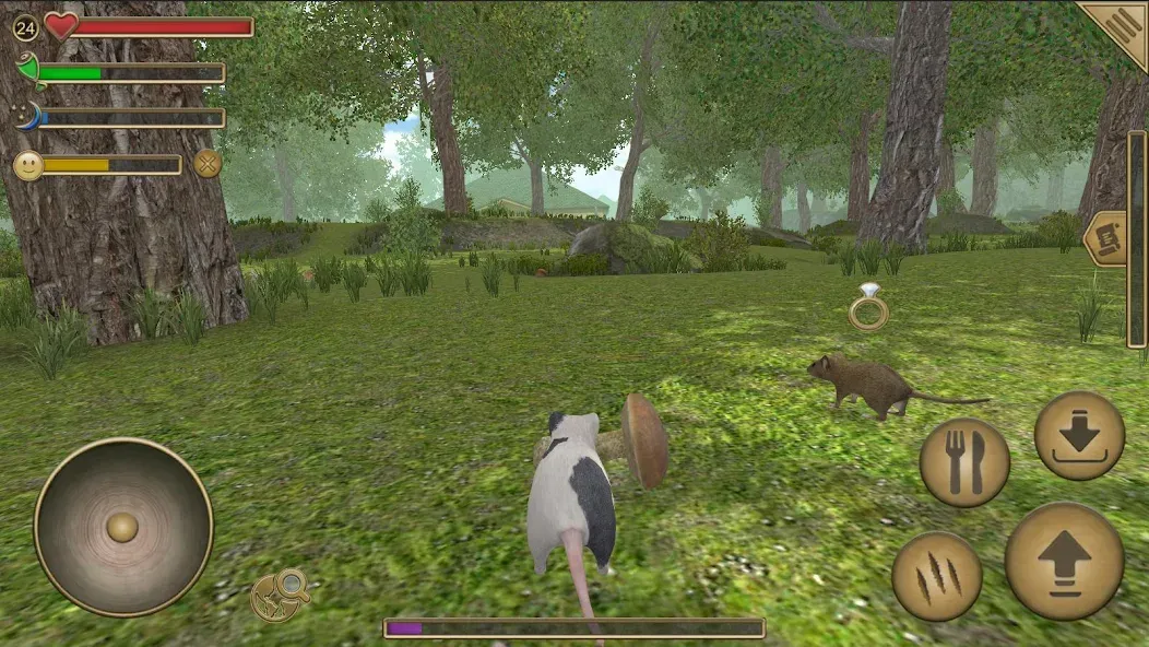 Mouse Simulator :  Forest Home  [МОД Все открыто] Screenshot 1