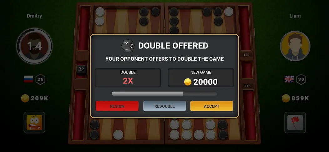 Backgammon Champs - Board Game (Бэкгаммон Чемпс)  [МОД Unlimited Money] Screenshot 3