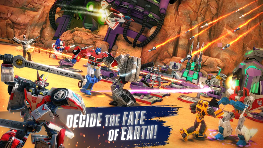 TRANSFORMERS: Earth Wars  [МОД Unlimited Money] Screenshot 1