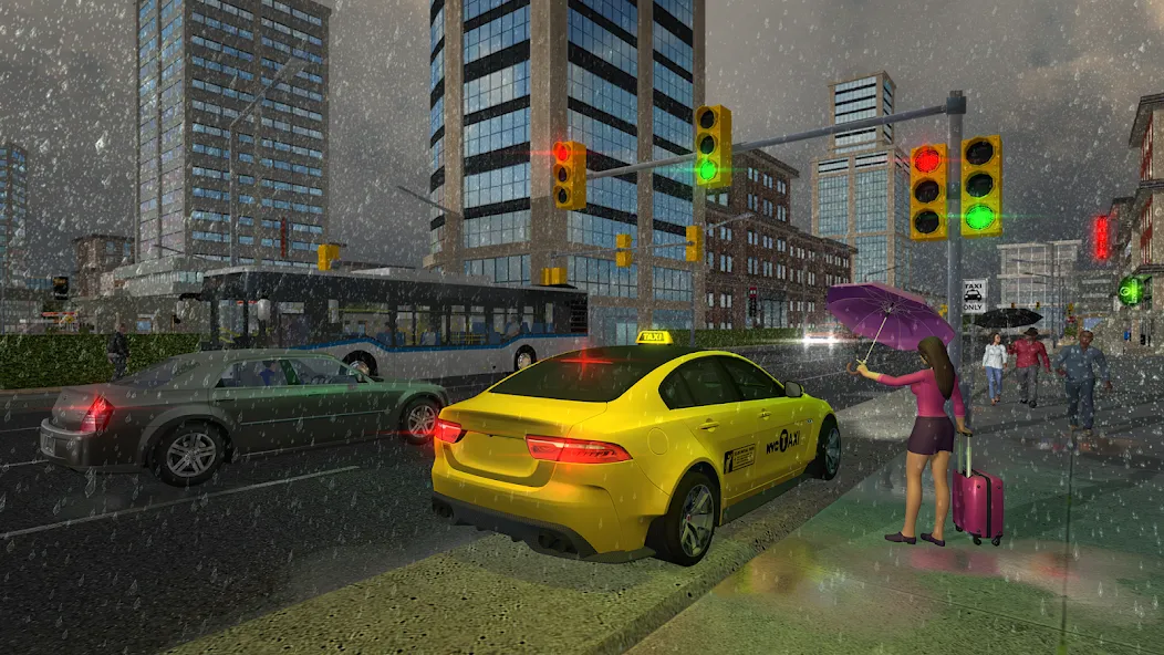 Taxi Game 2  [МОД Menu] Screenshot 1