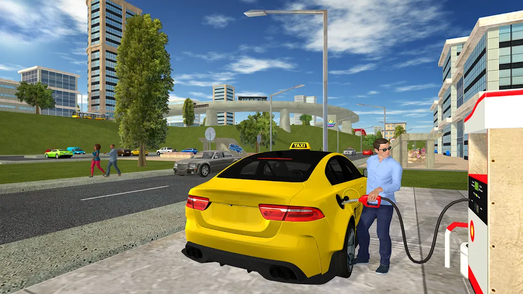 Taxi Game 2  [МОД Menu] Screenshot 3