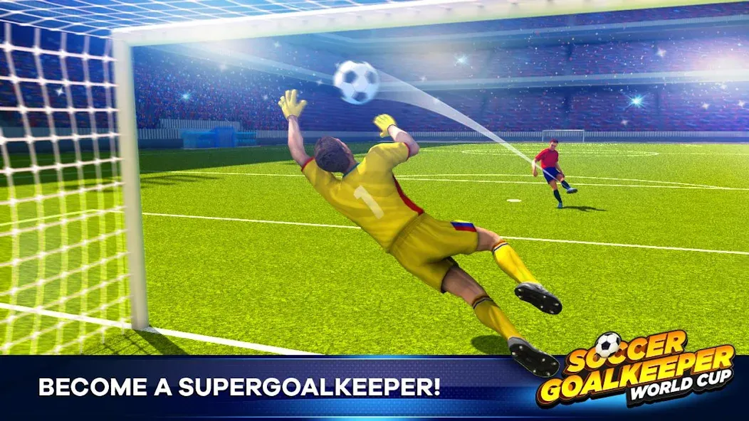 Soccer Goalkeeper Games 2024  [МОД Бесконечные деньги] Screenshot 4