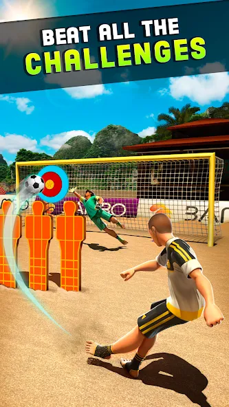 Shoot Goal - Beach Soccer Game (Шут)  [МОД Меню] Screenshot 1