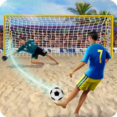 Взлом Shoot Goal - Beach Soccer Game (Шут)  [МОД Меню] - полная версия apk на Андроид