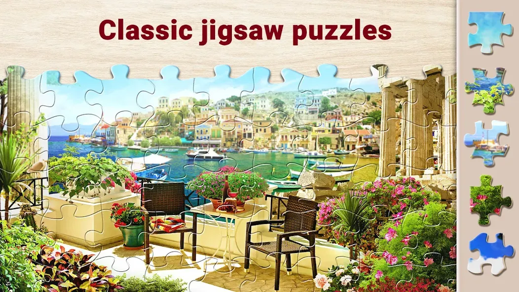 Magic Jigsaw Puzzles－Games HD  [МОД Много монет] Screenshot 5