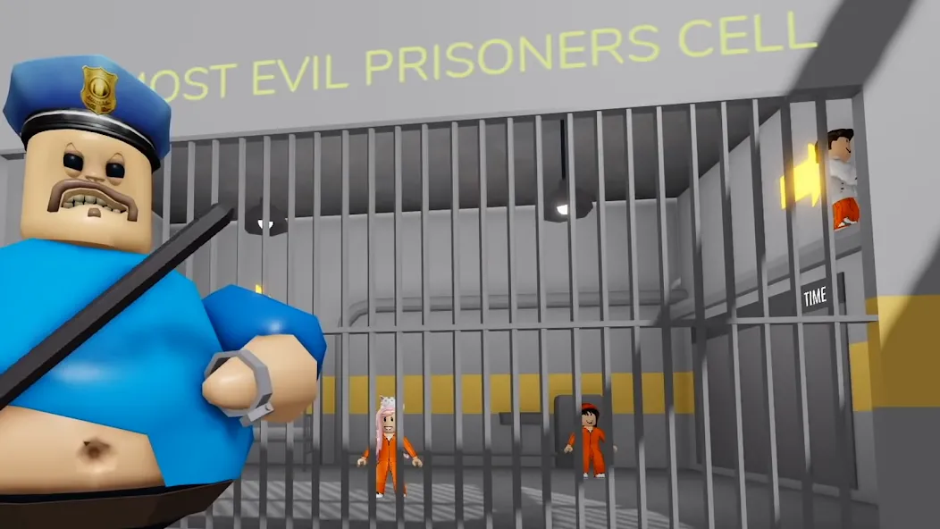 Barry Prison Escape JailBreak (Барри Побег из тюрьмы )  [МОД Много монет] Screenshot 1