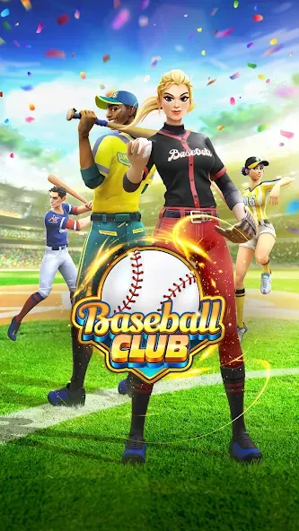 Baseball Club: PvP Multiplayer (Бейсбольный клуб)  [МОД Бесконечные монеты] Screenshot 5