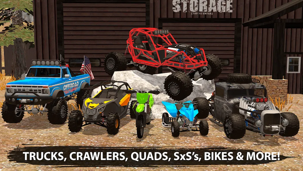 Offroad Outlaws (Оффроуд Аутлоус)  [МОД Меню] Screenshot 1