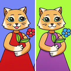 Скачать взлом Find Differences: Cute Cats  [МОД Бесконечные монеты] - стабильная версия apk на Андроид